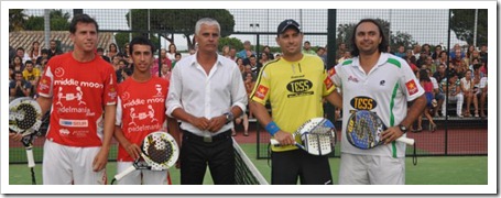 Jordi Muñoz y Gonzalo Díaz Campeones de los XVIII Internacionales España 2011 en Chiclana.