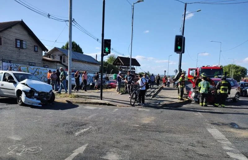 Dos lesionados en accidente de tránsito en Osorno