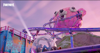 How to get on the roller coaster and where to find Ballers in Fortnite