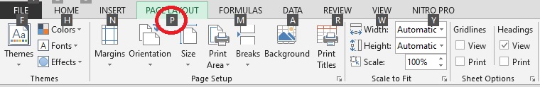 Cara Mengatur Margin Ms. Excel di Tengah Sebelum di Cetak (Print Out)