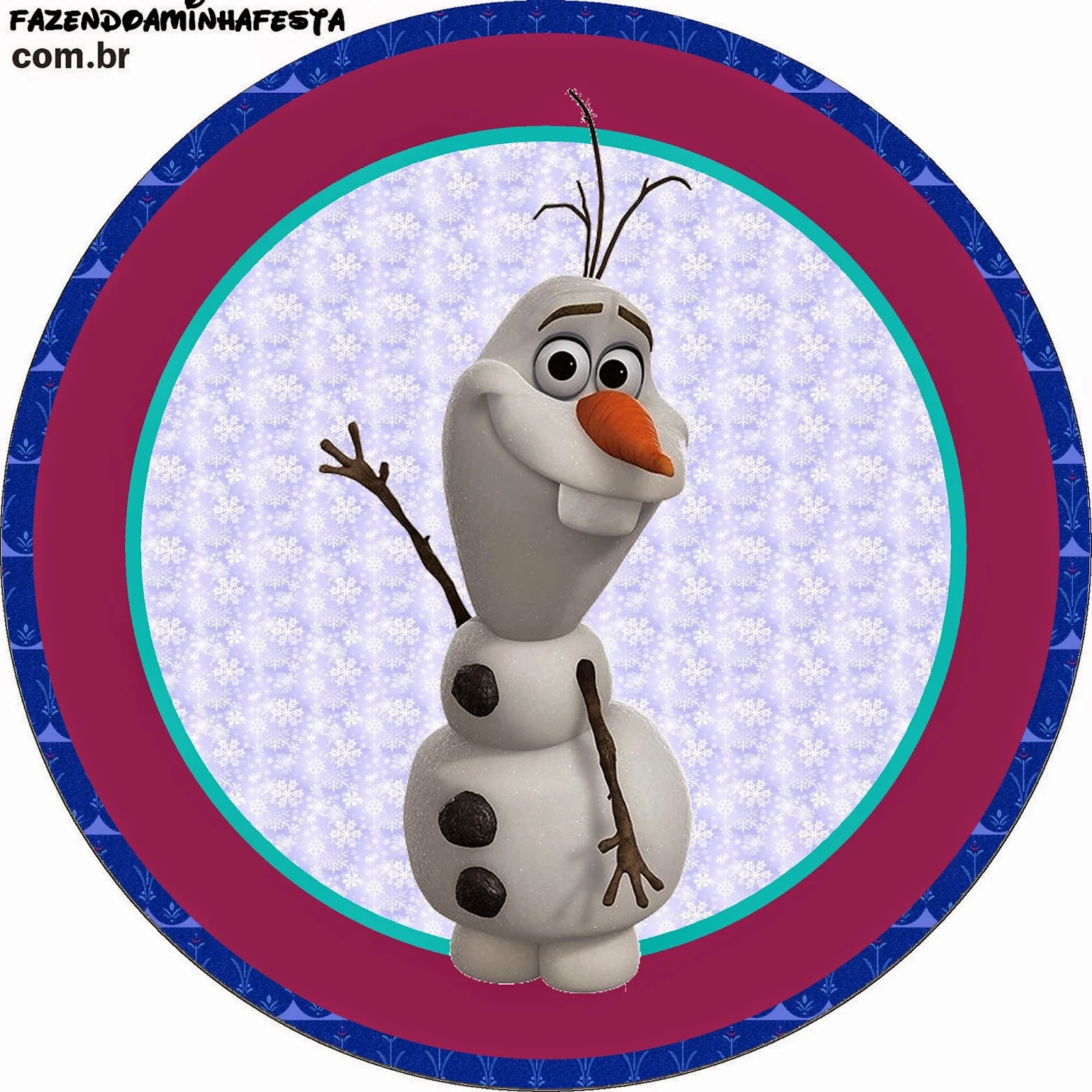 Olaf topper.