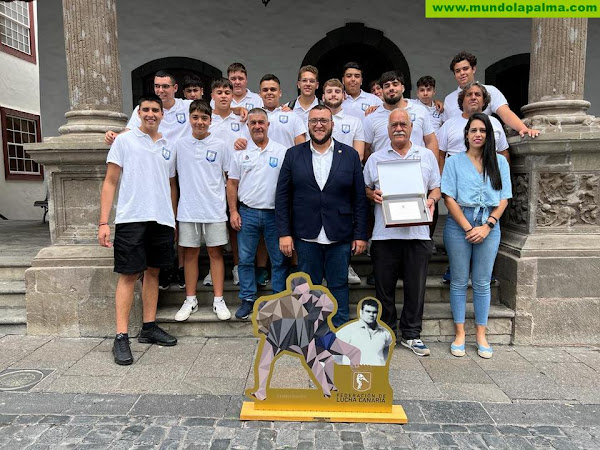 El Ayuntamiento de Santa Cruz de La Palma felicita al Club de Lucha Candelaria de Mirca, campeón de Canarias del Torneo Santiago Ojeda de Juveniles