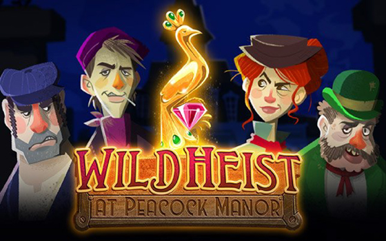 Goldenslot Wild Heist at Peacock Manor