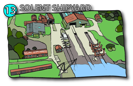 Solent Shipyard, River Hamble