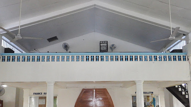 choir loft of Nuestra Señora De Salvacion Parish Church in Lavezares Northern Samar