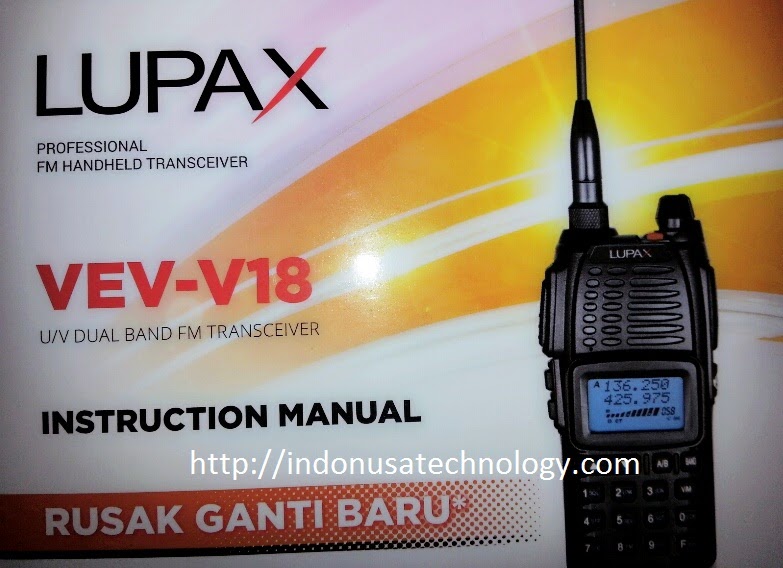 Jual HT Lupax V-18 Pusat Jual Handy Talky Lupax V-18 Harga Murah