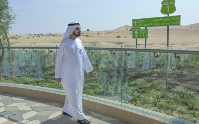 On an area of 2,216 square kilometers, Mohammed bin Rashid approves the comprehensive plan for the countryside and wilderness of Dubai