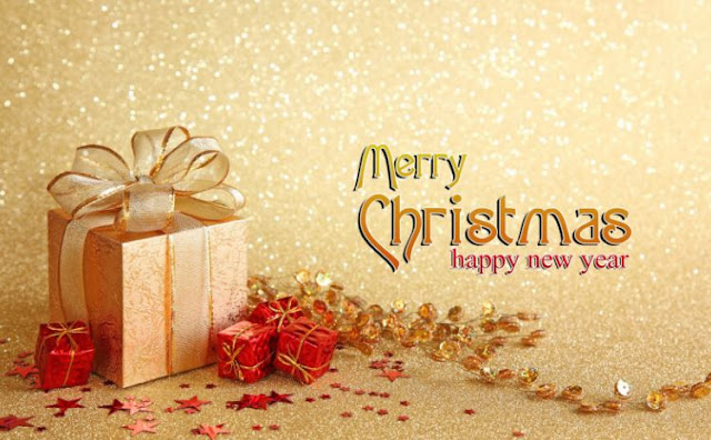 Merry Christmas Happy New Year Wishes Greeting for Cards