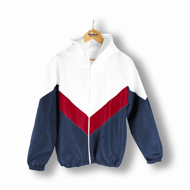 Windbreaker Jacket Tricolor