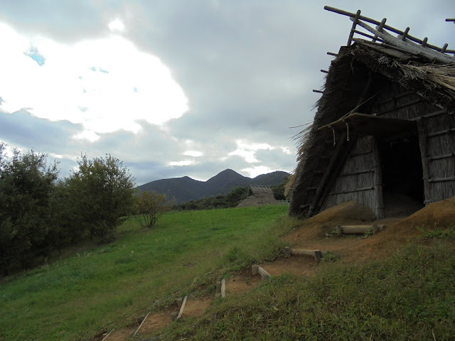 弥生のムラの再現された住居