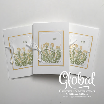 Weekly Digest No. 2 | Week ending January 30, 2021 | Nature’s INKspirations by Angie McKenzie for Global Creative Inkspirations; Click READ or VISIT to go to my blog for details! Featuring the Garden Wishes Bundle, Fluttering Dies and the Corner Bouquet Stamp Set from Sale-A-Bration; #stampinup #handmadecards #naturesinkspirations #dandelions #hellocards #cornerbouquetstampset #janfeb2021saleabration #gardenwishesbundle #fluttringdies #cardtechniques #coloringwithmarkers #twine #minipaperpumpkinboxes #notecards #inkblending #globalcreativeinkspirations #gcibloghop #makingotherssmileonecreationatatime