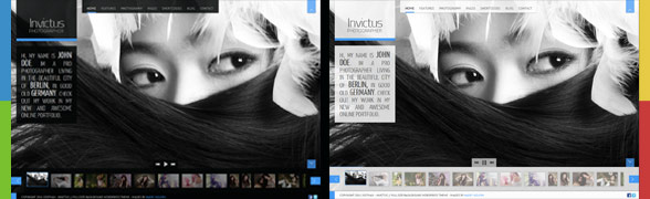 Invictus - Premium Photography Portfolio Theme