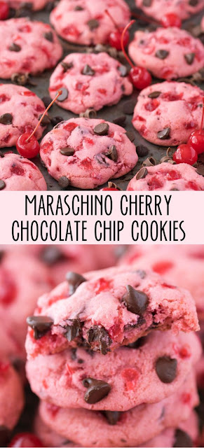 Maraschino Cherry Chocolate Chip Cookies Recipes