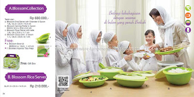 Krisna Tupperware promo