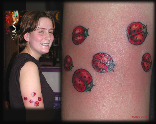 tatuagem Joaninha tattoo ladybug