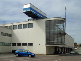 Hang On A Minute Lads, I've Got A Great Idea... by Richard Wilson, at the De La Warr Pavilion