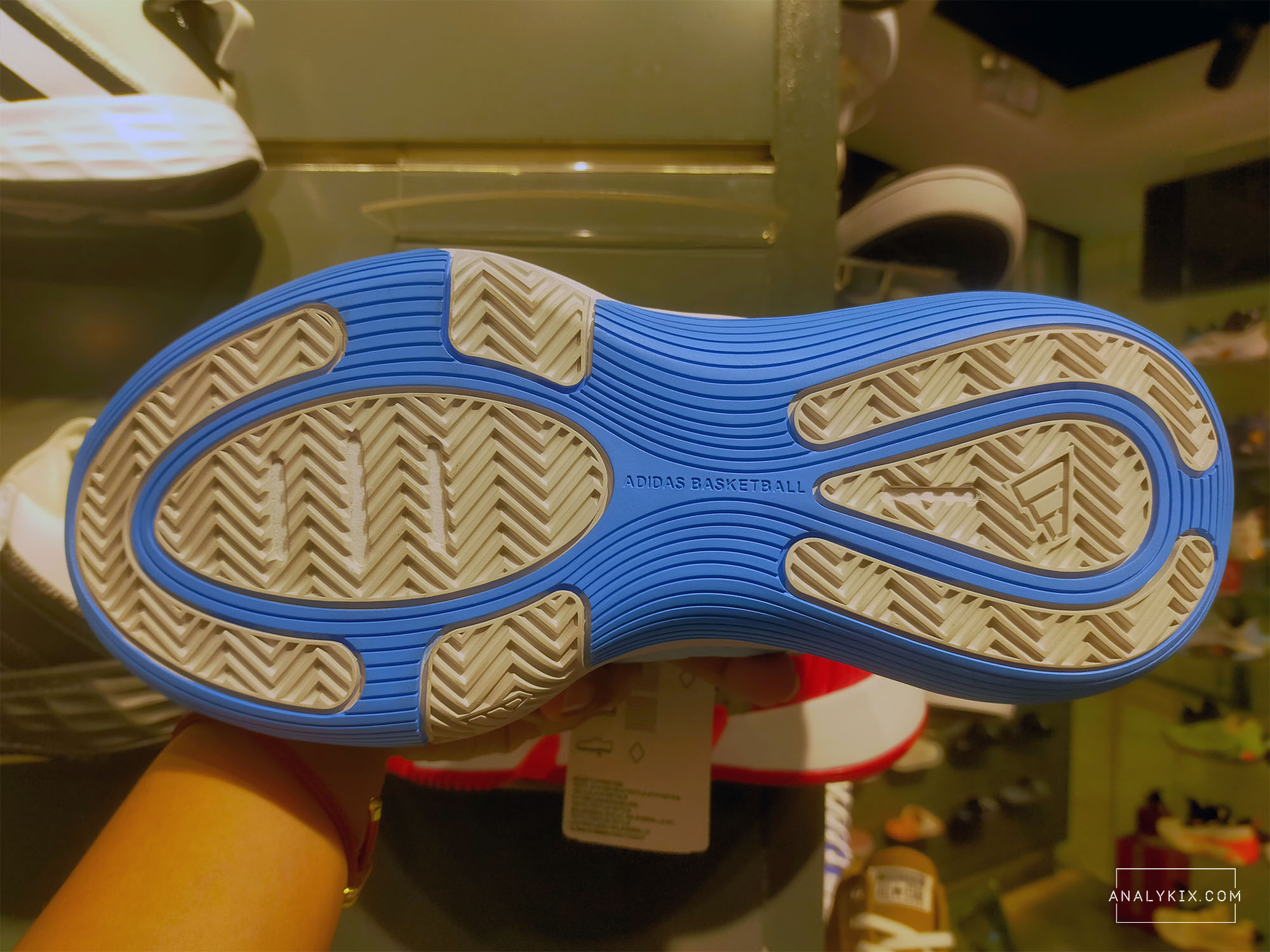 solid rubber outsole