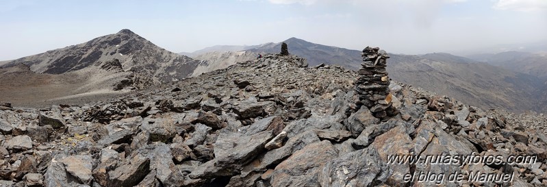 Alcazaba-Peñón del Globo-Puntal de la Cornisa