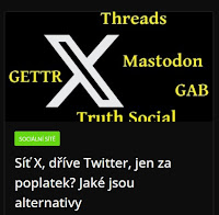 Síť X, dříve Twitter, jen za poplatek? Jaké jsou alternativy - AzaNoviny