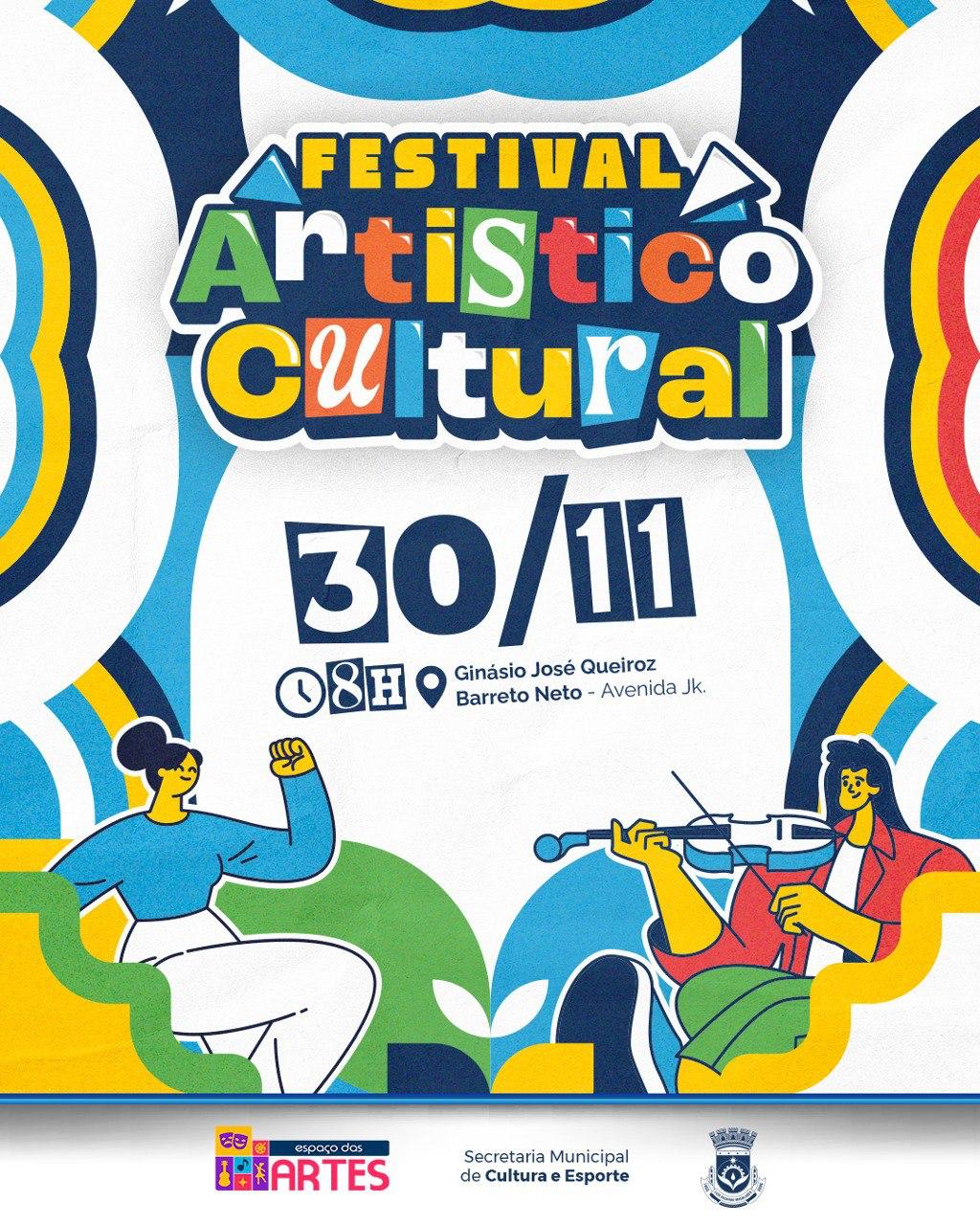 PREFEITURA DE LEM PROMOVE FESTIVAL "ESPAÇO DAS ARTES" NO DIA 30 DE NOVEMBRO