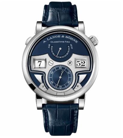 Replica A. Lange & Söhne Zeitwerk Minute Repeater 18K White Gold Blue Dial Watches Review