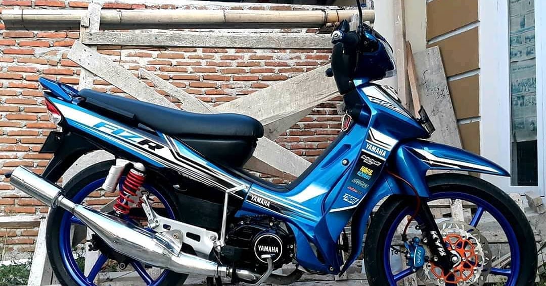 30 Top Gambar Modifikasi Motor Fiz R Warna Biru Tahun Ini Otomotif