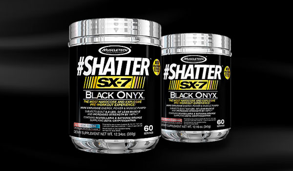 Nuevos Muscletech #Shatter SX-7 Black Onyx y Neuro