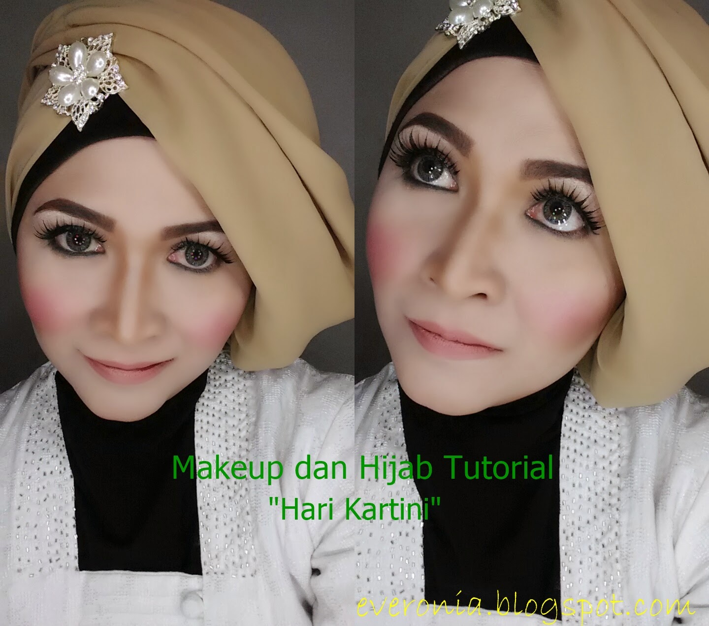 Tutorial Hijab Segi Empat Untuk Hari Kartini Tutorial Hijab Paling