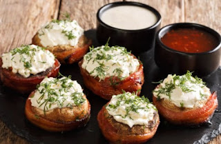Serve the mushrooms with a dipping sauce, such as ranch dressing, marinara sauce, or garlic aioli, for an extra burst of flavor.