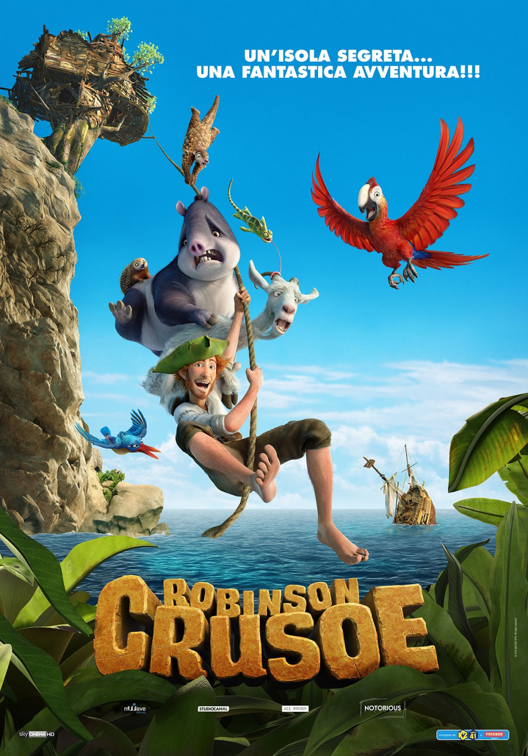 Robinson Crusoe (2016) à¹‚à¸£à¸šà¸´à¸™à¸ªà¸±à¸™ à¸„à¸£à¸¹à¹‚à¸‹ à¸œà¸ˆà¸à¸ à¸±à¸¢à¹€à¸à¸²à¸°à¸¡à¸«à¸²à¸ªà¸™à¸¸à¸