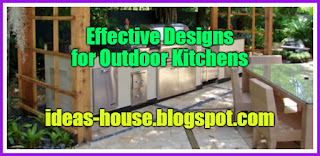 Effective Designs for Outdoor Kitchens