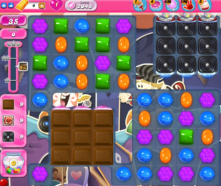 Candy Crush Saga 2048