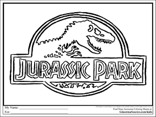 Desenhos do Jurassic World para Colorir