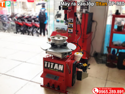 Máy ra vào lốp xe tay ga Titan TP980