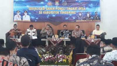 Empat Kecamatan ikuti Sosialisasi Saber Pungli di Sindang Jaya 