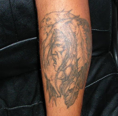 Feather tattoos  most commonly Native American designs