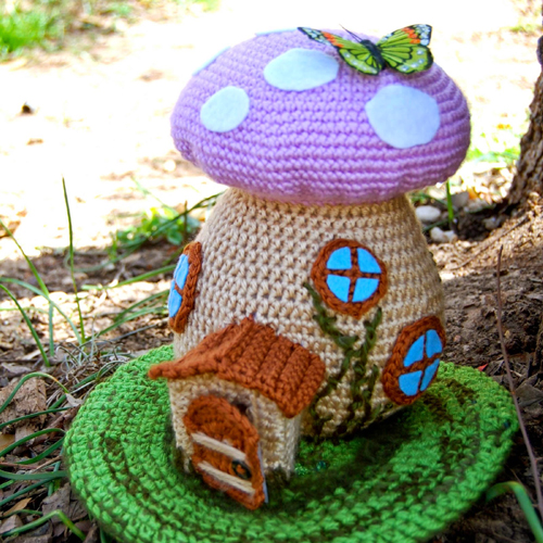 Spring Fairy House - Free Pattern 