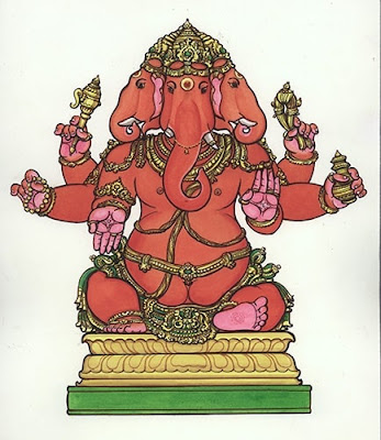 Trimukha Ganapati