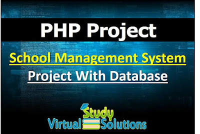 Professional School Management System Project With Database - Php Project