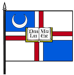 Catholic University flag banner coat of arms