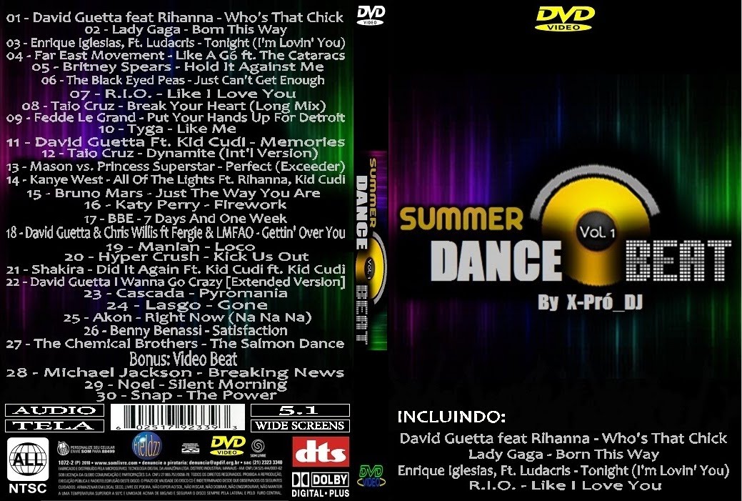 Summer Dance Beat DVD-R