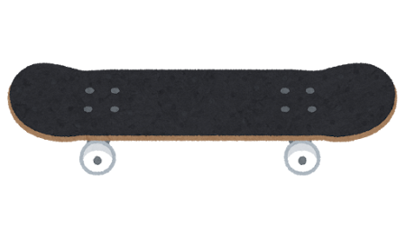 スケートボードのイラスト