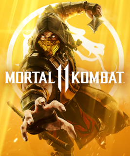 Mortal Kombat 11 cover art.