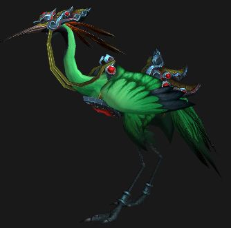 Riding Crane mount in Mists of Pandaria(pictures)