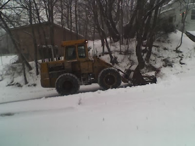 Clip Art Snow Plow. The plowing equipment assigned