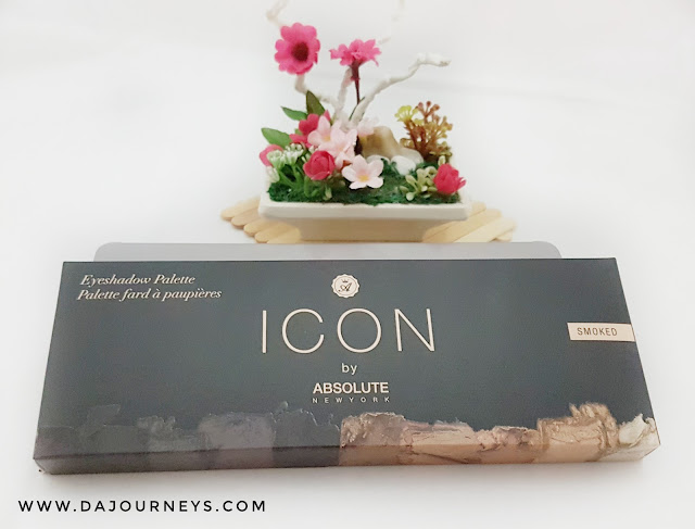 [Review] ICON EYE SHADOW Smoked Palette by Absolute New York