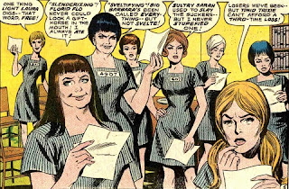 Women convicts from Batman #210 from DC Comics