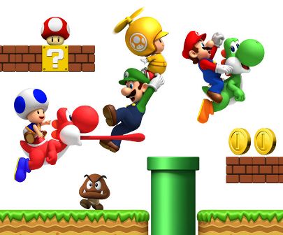 mario games pictures. much every Mario game in