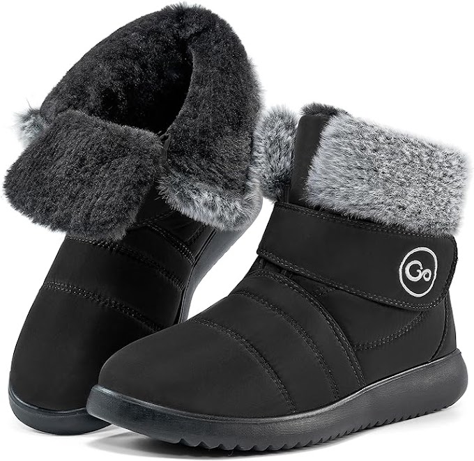 Step into Winter Bliss: Reimferce's Cozy Waterproof Snow Boots for Women! Embrace Warmth, Style, and Unmatched Comfort!