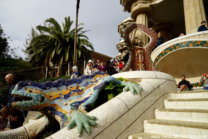 The Dragon Stairway - Park Güell